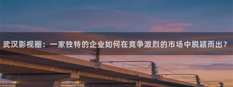 韩国娱乐圈悲惨事件神马影院：武汉影视圈：一家独特的企业如何在竞争激烈的市场中脱颖而出？